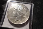 1926-D AU NET Peace Silver Dollar Decent Coin REP