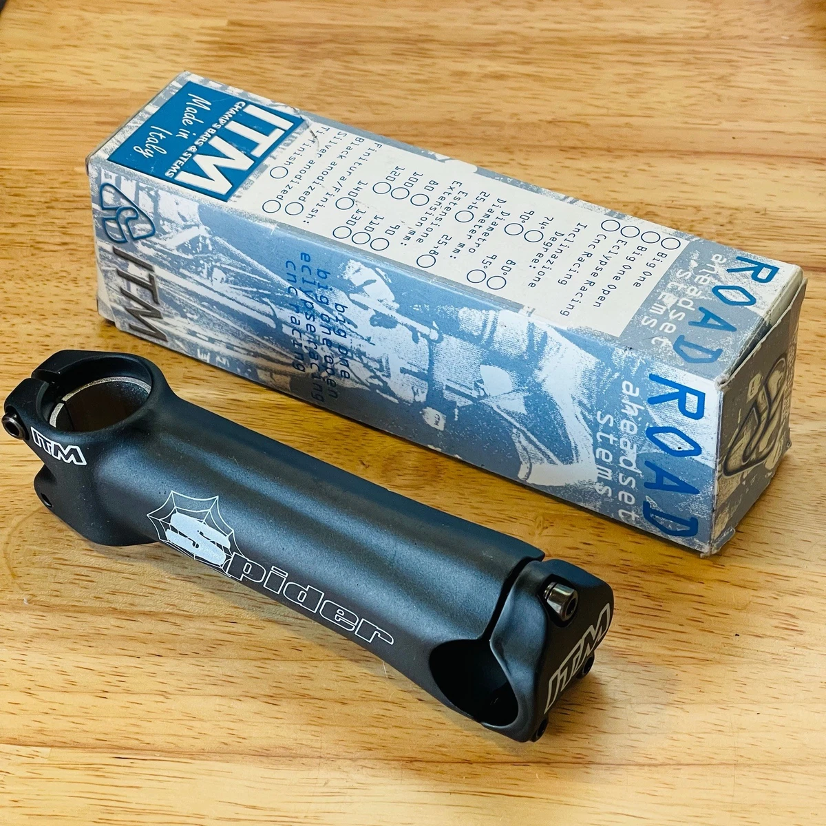 Potence Ahead-set 1 1/8 KCNC Road Pro L.120mm 25,4mm - Partie cycle vélo sur La Bécanerie