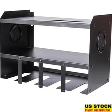 Heavy Duty Steel Tool Box Storage Organizer W/ Removable Tray Easy Access New