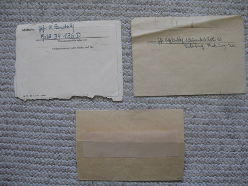 Feldpost Brief Konvolut Panzer Grenadier Ausb. Batl. 413 Insterburg Ostpreußen - Bild 2 von 2