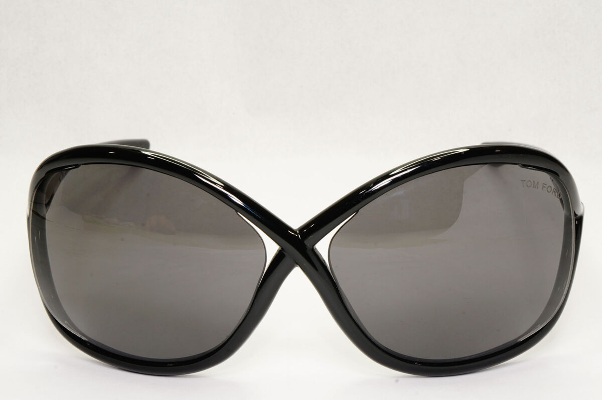 Tom Ford Sunglasses Whitney Black Square FT0009 TF9 199 Tom Ford Sunglasses Whitney Black Square FT0009 TF9 199