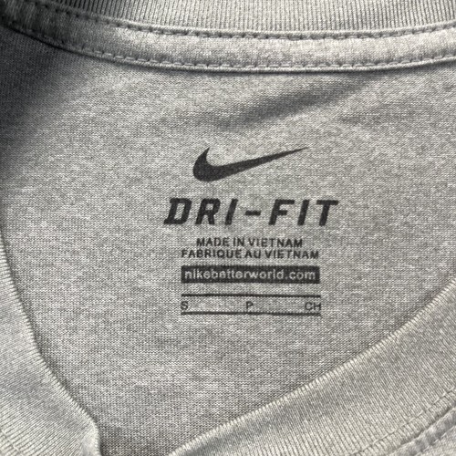 Duke Blue Devils Nike T Shirt Adult Small College Dri-Fit Short Sleeve Grey Mens - Picture 5 of 8