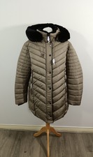 Klass Toofe Brown - Khaki Padded Hooded Coat Size Xl New