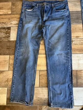 Levi's 505 Men's Blue Jeans Sz40Wx32L Boot cut Med.Wash