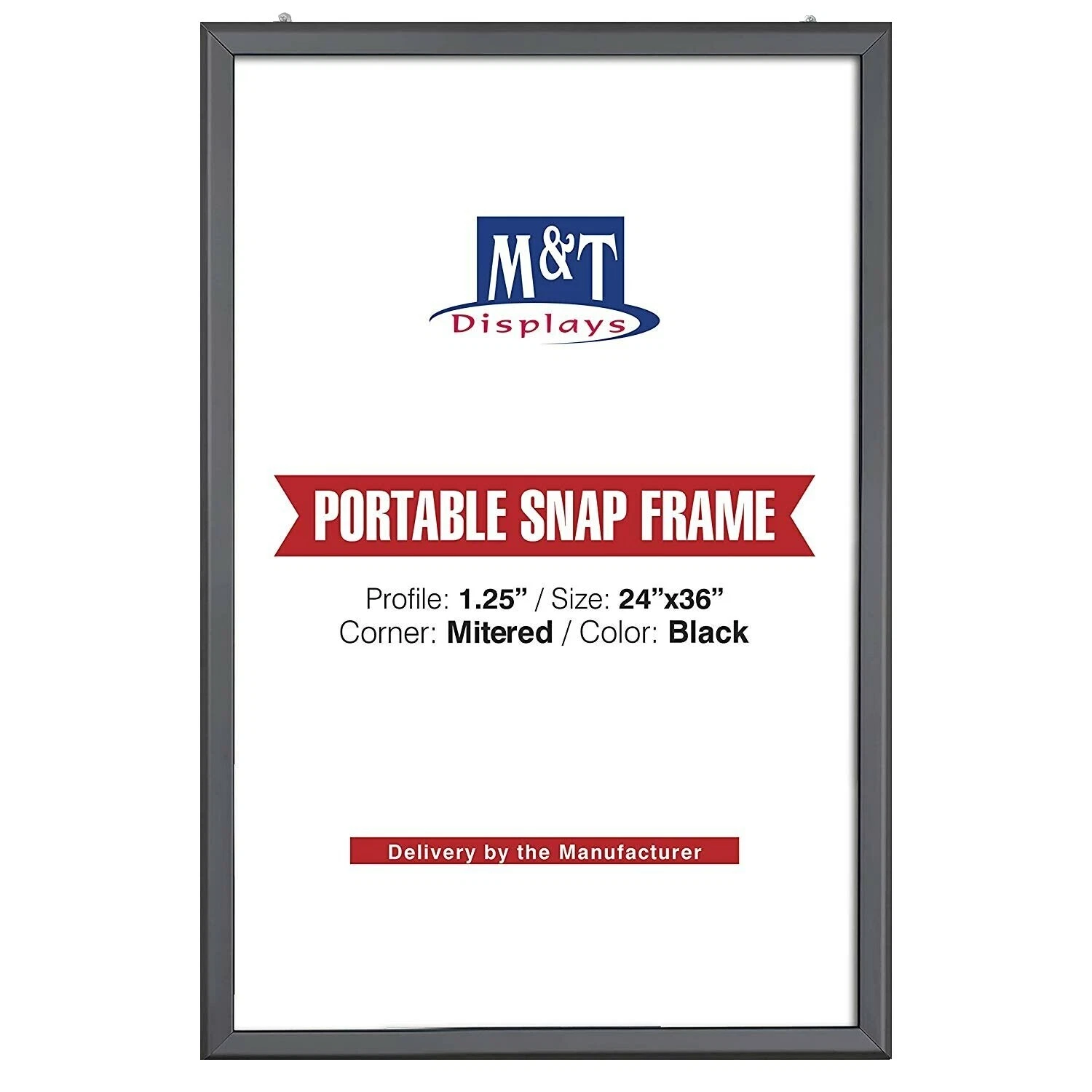 Marcos para fotos Moderno Metal Blanco