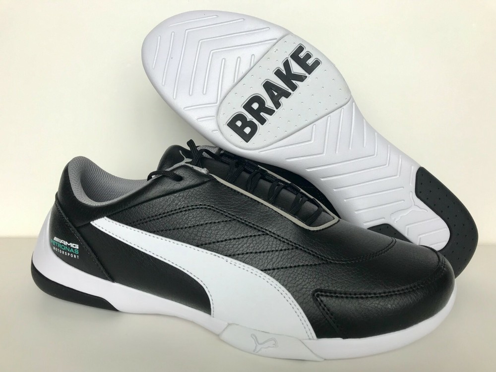 NEW PUMA MAMP KART CAT 3 III  MEN'S MERCEDES SHOES BLACK ALL SIZES