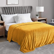 Reversible Sherpa Fleece Blanket Fluffy Soft Warm Large Sofa Bed Throw Blankets 