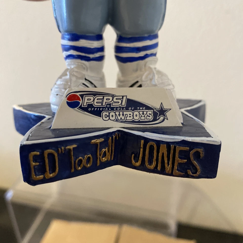Ed Too Tall Jones Dallas Cowboys Fútbol Bobblehead Pepsi Promo Bobble Head Foto 4 de 4