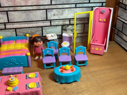 Dora the Explorer Van, Action Figures, & Dollhouse Furniture, 2003,Free QuikShip - Picture 5 of 13