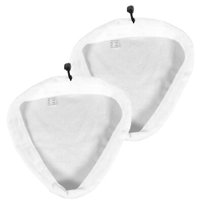 Abdeckungen Pads für Morphy Richards 720504 720505 Dampfreiniger Mop Tücher x 2 