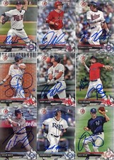 COLE BRANNEN SIGNED 2017 BOWMAN DRAFT PROSPECT ROOKIE CARD AUTO 