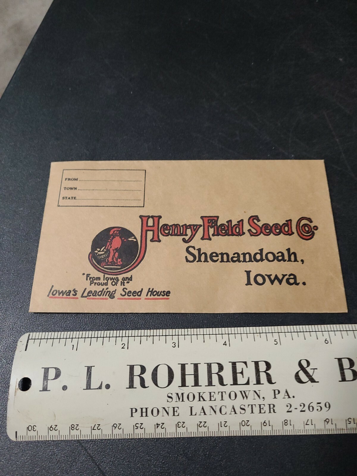 Vintage NOS 190ps Henry Field Seed Co. Envelope Shenandoah Iowa eBay