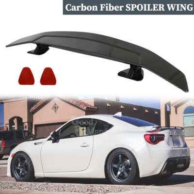 For Toyota GT86 Scion FRS Subaru BRZ  47'' Rear Trunk Wing Spoiler Carbon Fiber