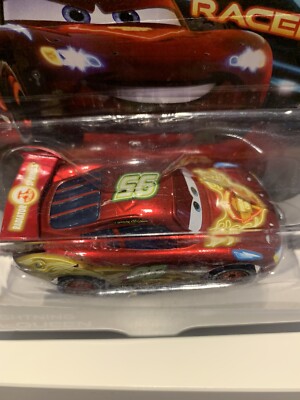 Disney Pixar Cars Lightning McQueen Neon Racers Die Cast Legends