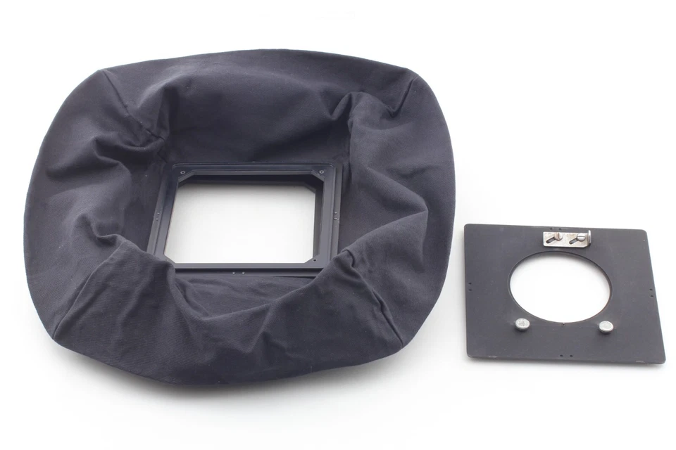 [Casi COMO NUEVO] Linhof Kardan 4x5 bolsa gran angular fuelle y placa de lentes Japón #3103 Foto 2 de 4