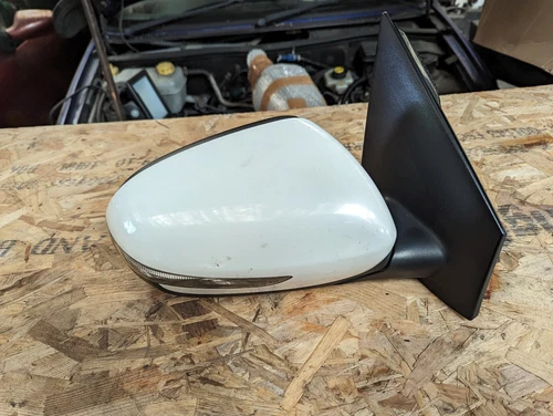2020-2022 KIA SPORTAGE MK4 WHITE DRIVERS SIDE POWER FOLD MIRROR 87620-F1850