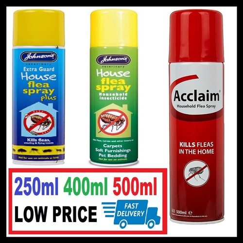 Acclaim Household Flea Spray 500ml, Johnson's Household Flea Spray