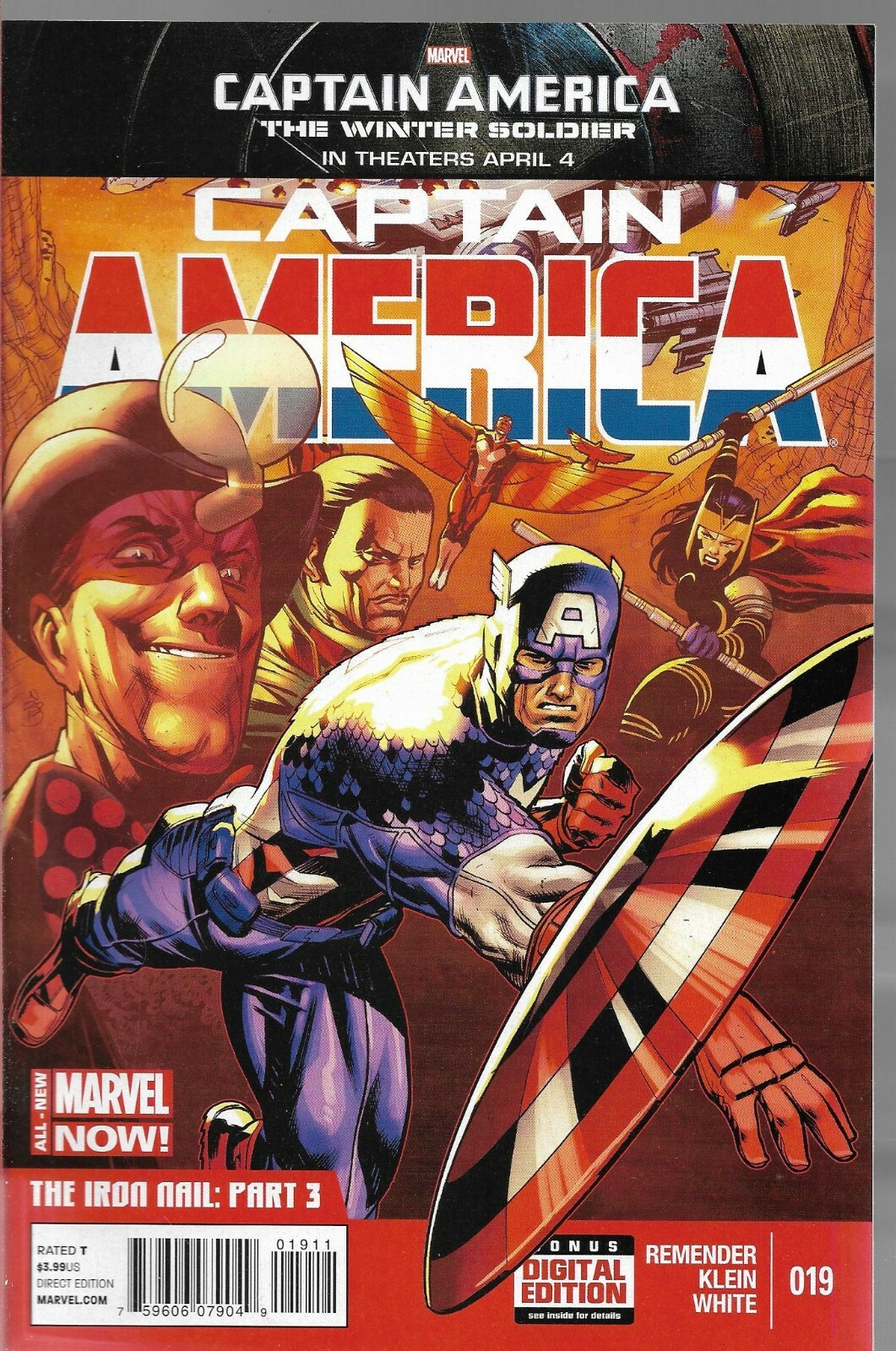 CAPTAIN AMERICA (2013) #19 - Marvel Now - Back Issue (S)