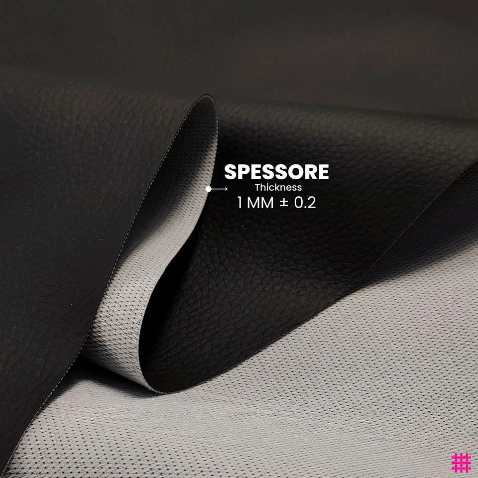 Tessuto Finta Pelle Morbido in SKY AL METRO o Mezzo tappezzeria divani e arredo - Immagine 4 di 4