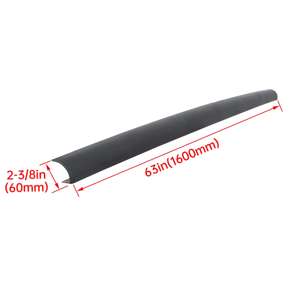 For Ford F-250 F-350 F-450 Super Duty 99-07 Tailgate Molding Protector Top Cap Foto 4 de 4