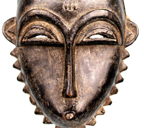 Art Africain - Ancien & Authentique Masque de Portage Yohoure Yaouré - 34 Cms - Photo 8 sur 12
