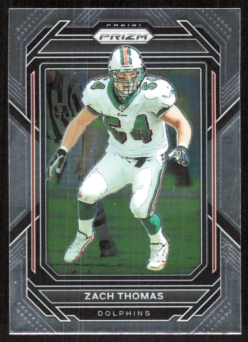 2022 6896C Panini Prizm Zach Thomas Miami Dolphins #186 | eBay