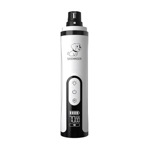 Dog Nail Grinder with Light Electric Pet Nail Trimmers for Paw Safe Grooming - Picture 3 of 8