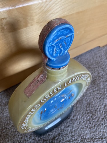 Vintage James Beam Ceramic Whiskey Decanter Order of the Blue Goose Jim 1971 - Picture 3 of 8