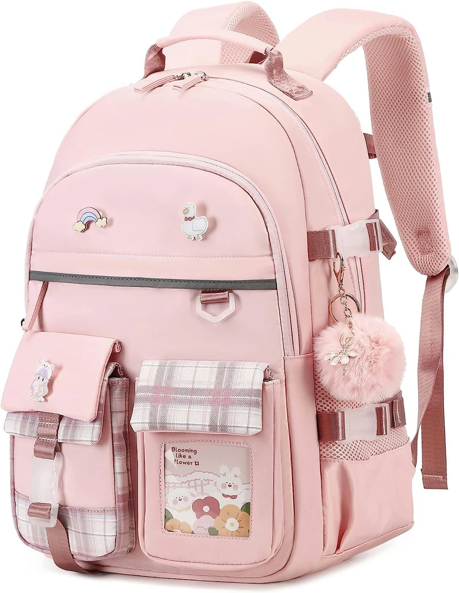 Seetic High Quality Waterproof Nylon Women Backpack For Teenage Girl School  Bag Korean Style College Student Bag Laptop Backpack | Fruugo NO