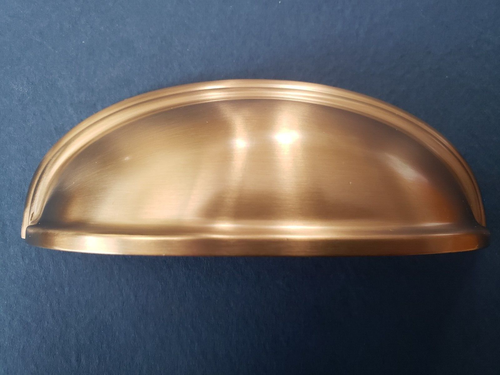 Amerock BP36640CZ Ashby 3”/4" Center To Center Cup Cabinet Pull Champagne Bronze - Picture 2 of 5
