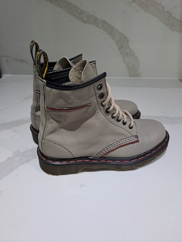 Dr. Martens Ladies ankle Boots Leather Grey UK 5 FAST P&P - Picture 4 of 21
