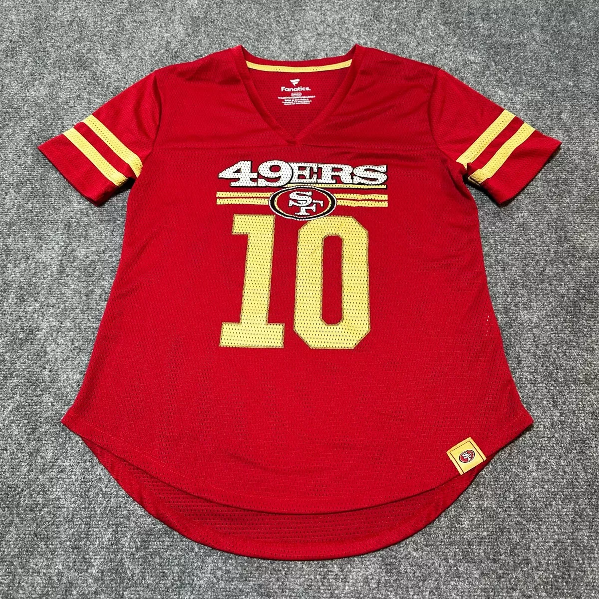 NEW San Francisco 49ers Jersey Womens Small Red Garoppolo 10 NFL Fanatics