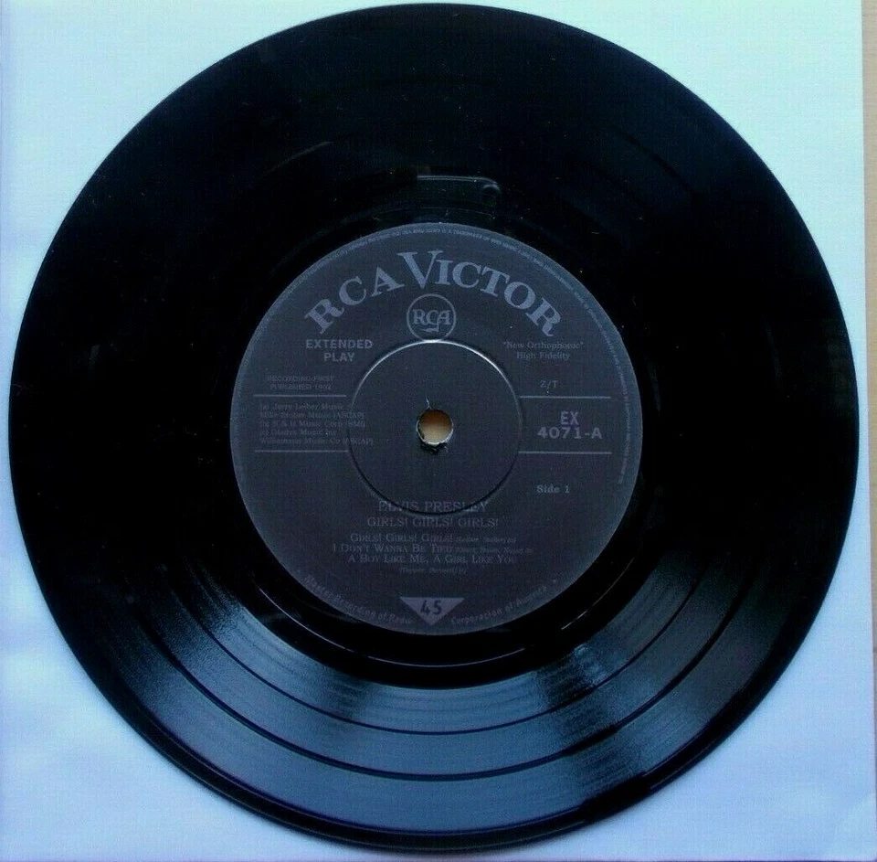 Elvis PRESLEY EP Girls! Girls! Girls!★Return To Sender★A Boy Like Me★RCA EX-4071 - Bild 2 von 4