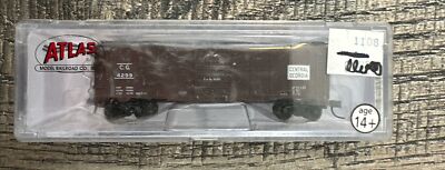 Atlas N Scale #50000117 1932 ARA Box Car Central of Georgia #4299 RTR