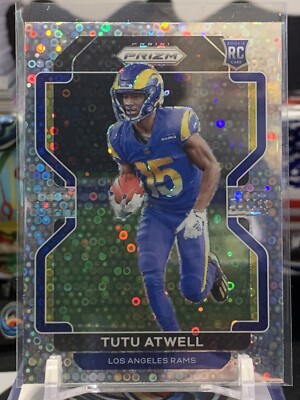 TUTU ATWELL 2021 PANINI PRIZM #V-350 VARIATION ROOKIE NO HUDDLE PRIZM GL 1C