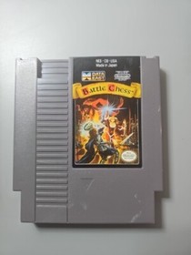 Nes Game Lot Of 2 World Cup & Battle Chess