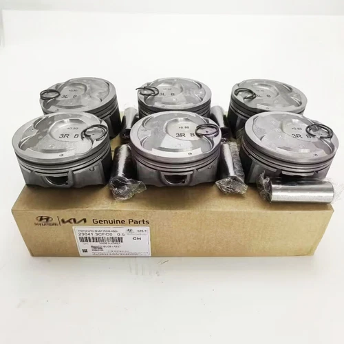 OEM +0.50mm Engine Piston Rings Kit for 12-16 Hyundai Kia Azera Cadenza 3.3L V6 - Picture 3 of 10