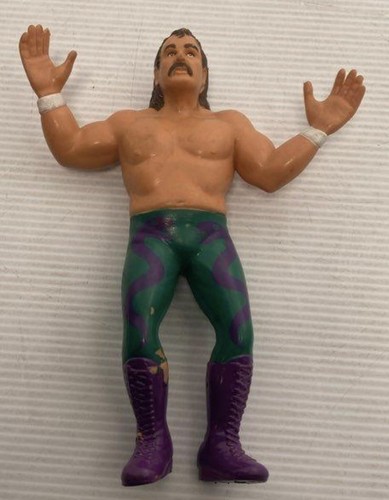 JAKE THE SNAKE ROBERTS 1987 Series 4 WWF LJN Wrest...