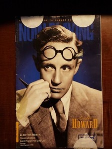LESLIE HOWARD "TCM" NOW PLAYING JULY 2012,CLASSIC ADVENTURE , SPIKE LEE ~GUEST