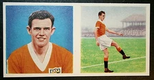 BLACKPOOL F.C.   Ray Charnley   Vintage 1960 Football Card  LE03M