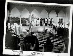 SUPER RARE!! 8X10 1950s ORIGINAL PIA OF PTOLOMY SCENE PHOTO!!
