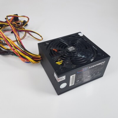 LC Power LC6550GP2 V2.2 Computer Netzteil power Supply Schwarz Top Max 520 Watt