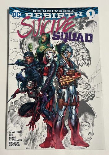 DC: SUICIDE SQUAD (2016) #1: CONVENTION EXCLUSIVE: JIM LEE PARTIAL ...