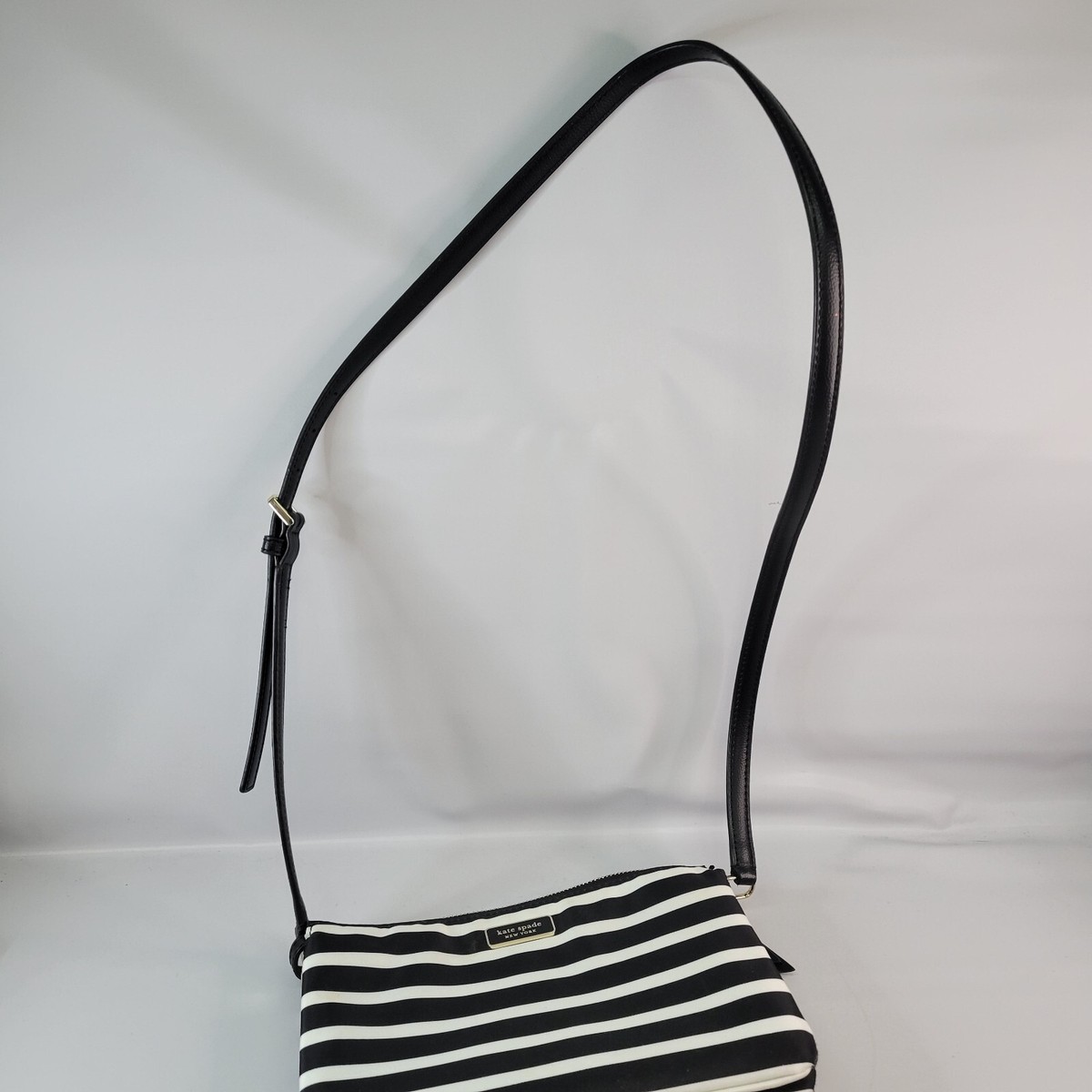 バッグ Kate spade 3way bag Kate Spade Dawn Sailing Stripe Triple Gusset Crossbody Bag