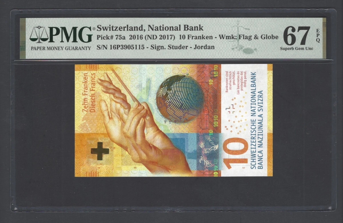 PMG Swiss Paper Money for sale | eBay