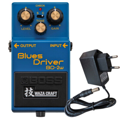 Boss BD-2W Blues Driver Waza Craft + Netzteil