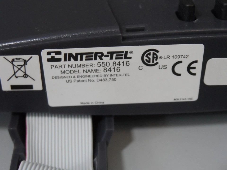 Inter-tel Axxess DSS 550.8416 Add on Module Used on 8520 8560 8660 550-8416 - Image 2 of 3