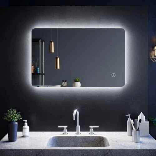 Backlit led sale illuminated bathroom mirror