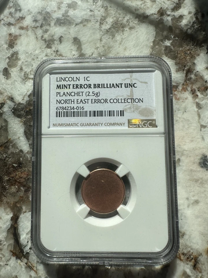 LINCOLN 1CMINT ERROR BRILLIANT UNCPLANCHET (2.5g)NORTH EAST ERROR COLLECTION - Image 2 of 3