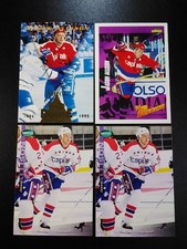 Jason Allison   4 Card Rookie Lot   1994-95. rookie card picture